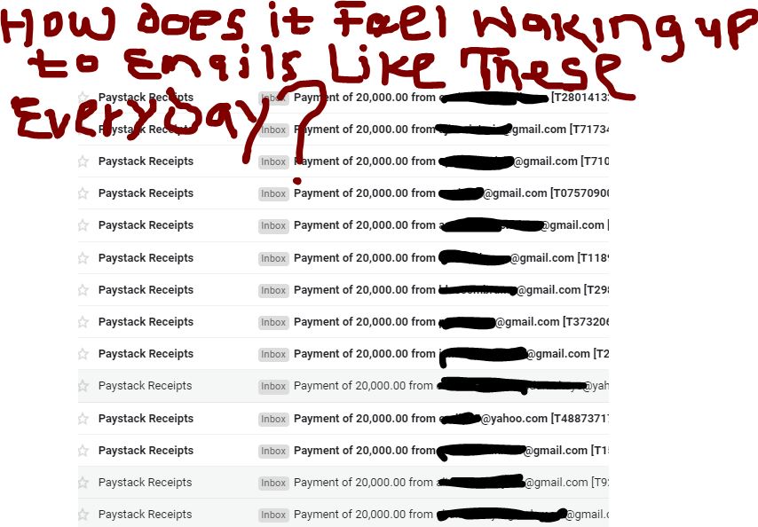 Paystack email screenshots new