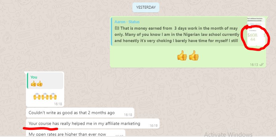 Aaron Testimonial
