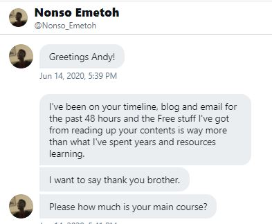 Testimonial Nonso Emetoh